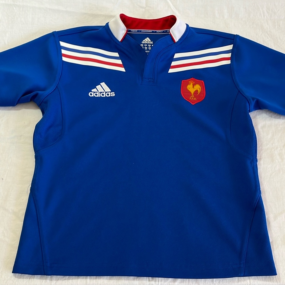 9-10yr France National Rugby Jersey